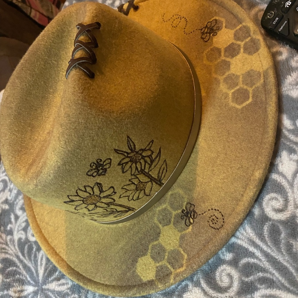 Busy Bee hand crafted hat